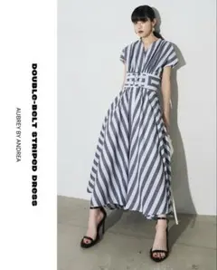 AUBREY ノースリーブジャケットロンパース Andrea&co アイボリー