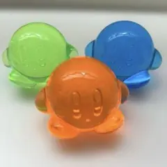 【3体セット】星のカービィ クリアフィギュア（橙・緑・青）のサムネイル