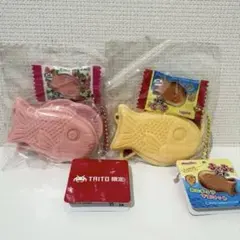 タイトー限定‼️ぷくぷくたい　ミニチュアマスコット全2種セットのサムネイル