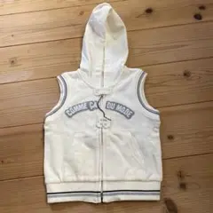 Comme Ca Du Mode フード付きベスト 90cm