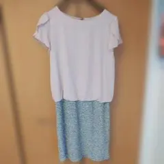 ROPÉ PICNIC 半袖ひざ丈ワンピース 38