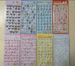 サンリオボンボンドロップシールミニ　8枚コンプセット