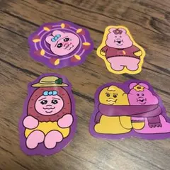 可哀想に! スシロー 4種セット おぱんちゅうさぎ んぽちゃむ