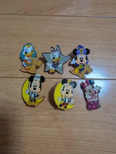 ディズニーピンバッジセット 6個
