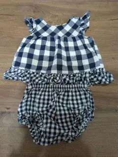 baby GAP チェック柄セットアップ 6-12ヶ月