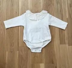 襟付きロンパース