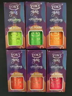 新品未使用 VOKY ジェルポリッシュ 6本セット