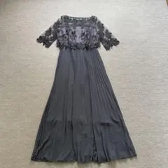 Dorry Doll ドーリードール フラワー刺繍レース プリーツワンピースのサムネイル