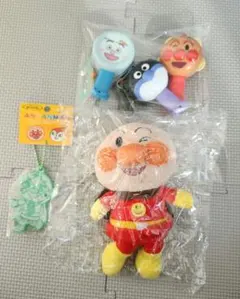 アンパンマン.ぬいぐるみ・おもちゃセット