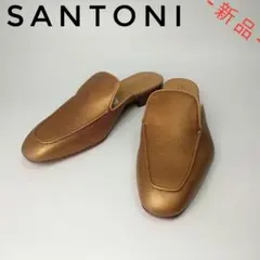 【フォロワー様は割引可能‼️】Santoni サントーニ レザーミュール 37のサムネイル