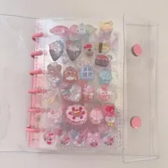 A7シール帳完成品 ピンク