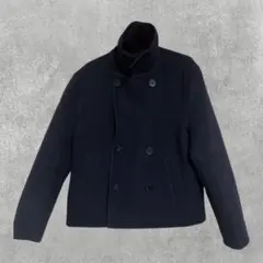 h*♫様 UNIQLO ダブルフェイスショートコートリラックスフィット