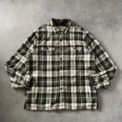 【希少】L.L.Bean ネルシャツ 長袖シャツ チェック 00s AK74