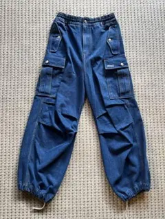Marni マルニ ダークブルー カーゴパンツ