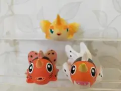 ポケモンキッズ　指人形　トサキント　アズマオウ　3体セット