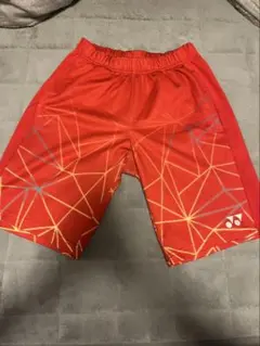 YONEX 赤ハーフパンツ