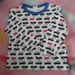 moujonjon 車柄 長袖Tシャツ 90cm
