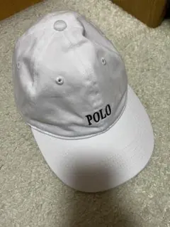 POLO ベースボールキャップ ホワイト