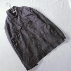 KN0415【インターメッツォ ダーバン】メンズジャケット【L】ネイビー