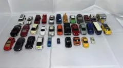 トミカ ミニカー まとめ売り 33台セット スポーツカー パトカー消防車バスなど