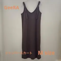 【新品未使用】GeeRAジャンバースカートMサイズのサムネイル