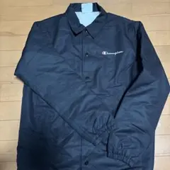 Champion ブラック ナイロンジャケット M