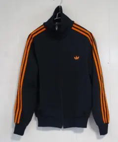 レア！adidas ジャージ 2号 デサント 在原みゆ紀 与田祐希　黒×オレンジ