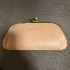 zucchero filato☆美品☆ズッケロ☆ドット☆ がま口 長財布 ピンク