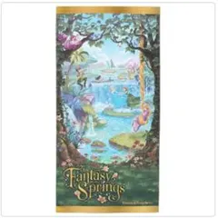 ♪ 新品　ディズニー　ファンタジースプリングス ワイドバスタオル ラプンツェル