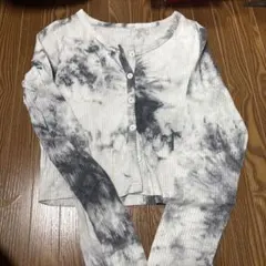 タイダイ クロップドトップス