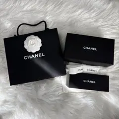 CHANEL ショップ袋 中型 黒