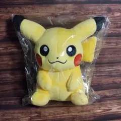 【未使用】ピカチュウ おすわりver. ぬいぐるみ ポケモンセンター限定