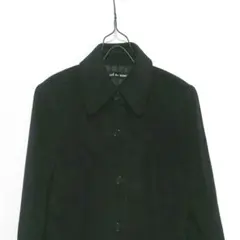 CLE DES ZONES アンゴラ ウールジャケット 黒のサムネイル