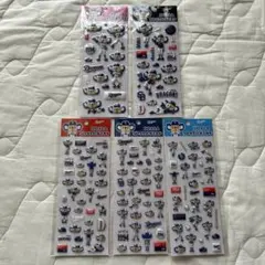 ドアラ　3D ステッカー　5枚セットのサムネイル