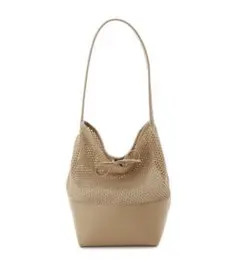 美品　Mila owen メッシュバケット　トートバッグ　サンドベージュのサムネイル