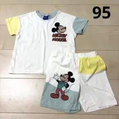 しまむら ミッキー パジャマ セットアップ 95