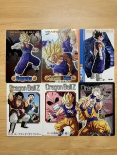 ドラゴンボール　グミカード　6枚セット