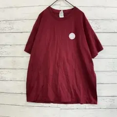Printstar Tシャツ メンズ L レッド 半袖 プリント ビッグロゴ