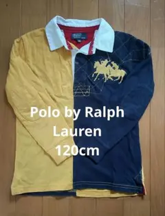 美品★Ralph Lauren★ポロシャツ★ラガーシャツ★ビッグポニー★120