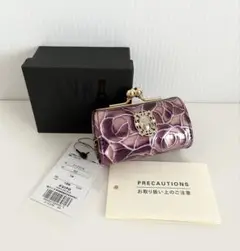 ★新品未使用タグ付きアナスイドルチ エIIがま口小銭入れコインケー ス
