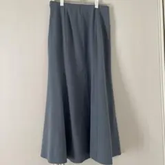 GU ロングスカート マーメイド　水色