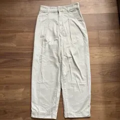 UNIQLO U ユニクロ　ベイカーパンツ(ベージュ) 64