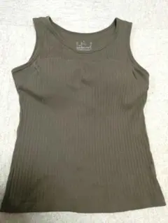 無印良品　コットンストレッチリブ　タンクトップのサムネイル