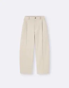 ブラッシュドワイドテーパードパンツQ