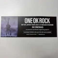 ONE OK ROCK 映画特典チケット ワンオク DETOX 日産スタジアムのサムネイル