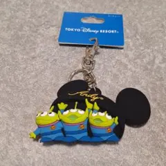 東京ディズニーリゾート エイリアン キーホルダー