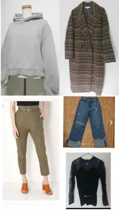 格安！5点まとめ MOUSSY チェスターコート EMODA SLY