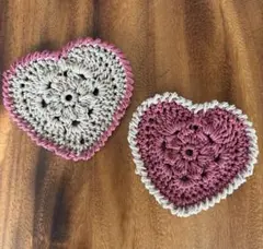 ◆コースター2枚セット◆ハンドメイド