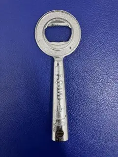 レトロ　金属製　栓抜き　アサヒビール　三ツ矢サイダーのサムネイル