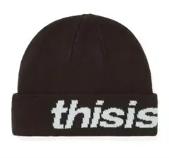 thisisneverthat ビーニー　ニット帽